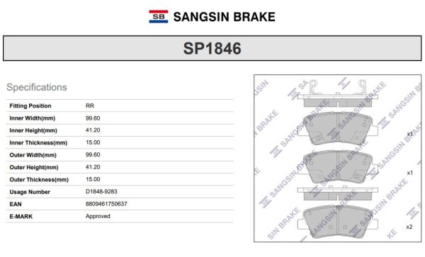 SANGSIN - 583032TA20